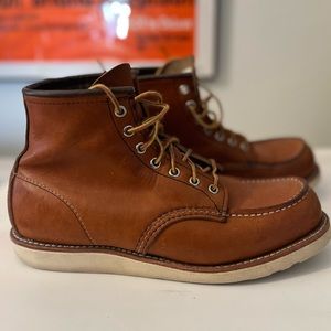 Red Wing Shoes MENS sz US10 875 Classic Moc 6-in Boot
